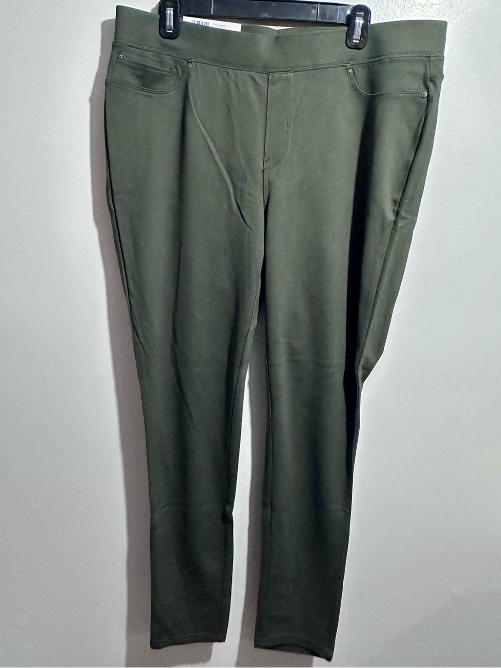 Seven7 Olive Slim Ankle Pointe Pants Size XL (1258)